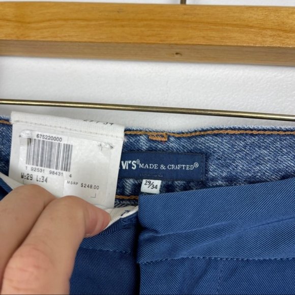 Levi’s Made & Crafted Split Straight Pant Jeans - Picture 6 of 7